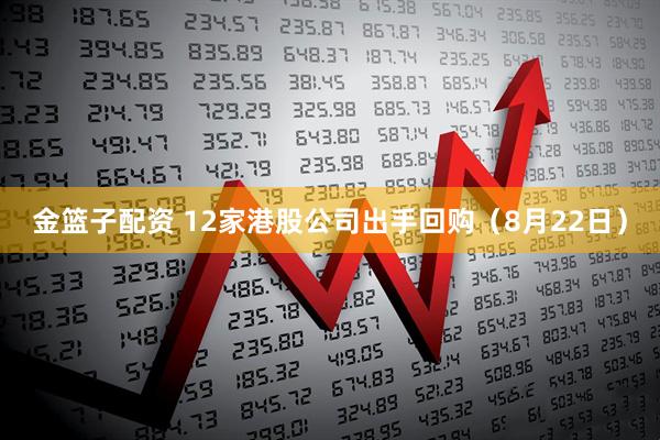 金篮子配资 12家港股公司出手回购（8月22日）